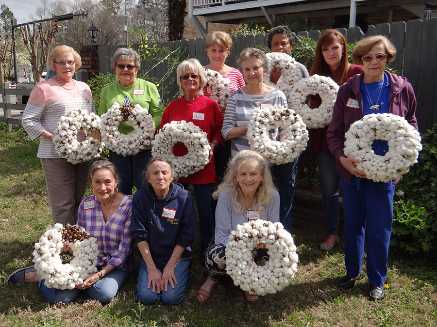 Cotton Wreath Workshop